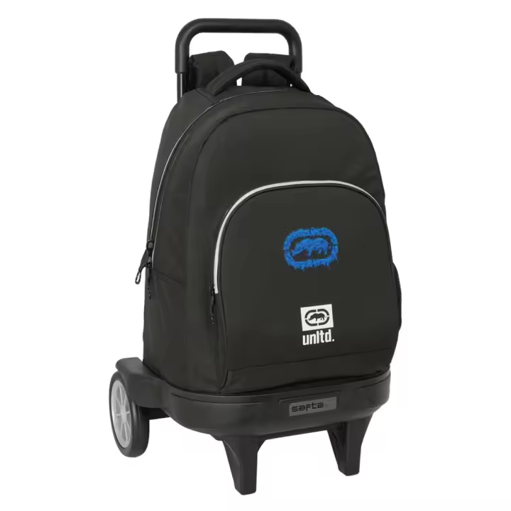 Mochila Grande Con Ruedas Compact Evol. Ext. Ecko Unltd. "Worldwide" 33X45X22Cm (Safta 612544218) - 1