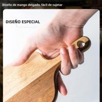 Tablas De Cortar De Madera Para Cocina Tabla De Queso Con Mango Doble Cara Platos De Servicio Para Comercialización De Queso Y Charcutería - details 2