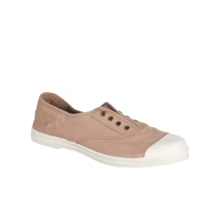 Zapatillas Lona Natural World 102 Mujer Marron - 1