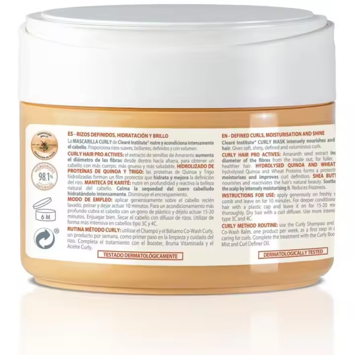 Mascarilla Curly Rizos Definidos Hidratación Brillo 300 Ml - 1