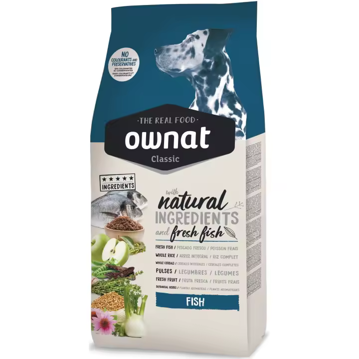 Ownat Pienso para Perros Dog Classic Pescado (4kg) - 1