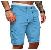 Shorts Casuales Para Diario Viaje Pantalones De Hombre Estilo Regular Cintura Media Polyester Primavera Verano Con Bolsillos - details 12