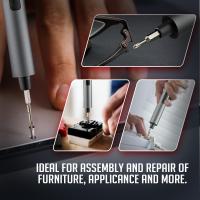 Juego De Destornilladores Eléctricos De Precisión 75 En 1 3.7V Con Luz LED Y 71 Piezas De Destornilladores Magnéticos Herramientas Profesionales Para Reparación - details 6