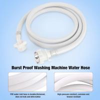 Manguera de lavadora, manguera de entrada de agua a prueba de explosiones, manguera de lavadora con conector, blanca (2 m) - details 2