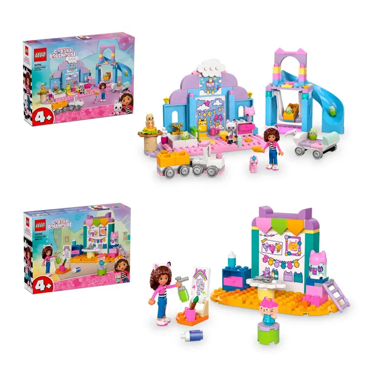 LEGO Casa de muñecas de Gabby Guardería de Gatitos de Gabby + La casa de muñecas de Gabby Creaciones - 1