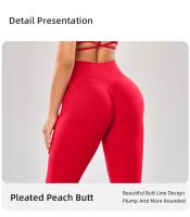 Leggings De Yoga Para Mujer Fitness Running Ciclismo Pantalones Deportivos De Cintura Alta Transpirables Para Verano Ropa De Gimnasio - details 4