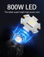 Linterna Frontal LED Ultra Potente 350000000 4000M Rechargeable Para Pesca Y Caza Con Fuente De Luz LED 18650 Impermeable - details 6
