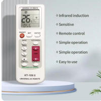Nueva KT109II Control Remoto Universal Para Aire Acondicionado Pantalla LCD Con Base Reemplazo Compatible Con TV - details 3