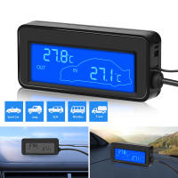 Termómetro Digital LCD Para Coche DC 12V Con Cable De Probedor De 1.5M Sensor De Temperatura Impermeable Para Interior Y Exterior - details 8
