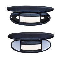 Cubierta De Espejo De Vestíbulo Para Visera Solar De Coche MINI Cooper S One D JCW R55 R56 R57 R59 R60 Accesorios Internos ABS + PC - details 4