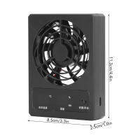Ventilador Inteligente Para Reptiles Disipación De Calor Silenciosa Mejora La Circulación Del Aire Para Serpientes Y Anfibios TOPINCN - details 1
