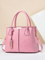 Bolsos Retro de Color sólido para Mujer, elegant Bolso Cruzado de cuero PU, monederos de Oficina y trabajo de moda - details 7
