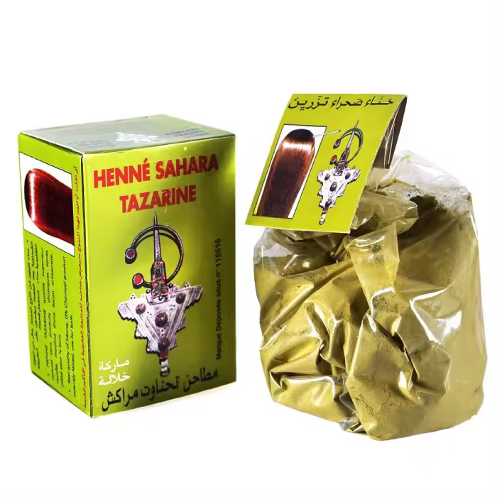 HENNE SAHARA TAZARINE (BOÎTE VERTE) 100 g - 1