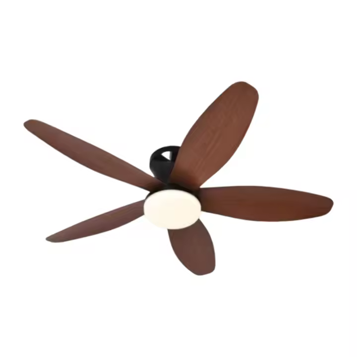 Lalumia LED Ventilador de Techo 42" con Luz LED Regulable – 3000K-6000K, Nogal Negro, 85-265V - 1