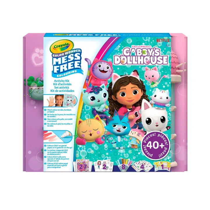 Color Wonder Super Set La casa de Gabby 75-7170 CRAYOLA - 1