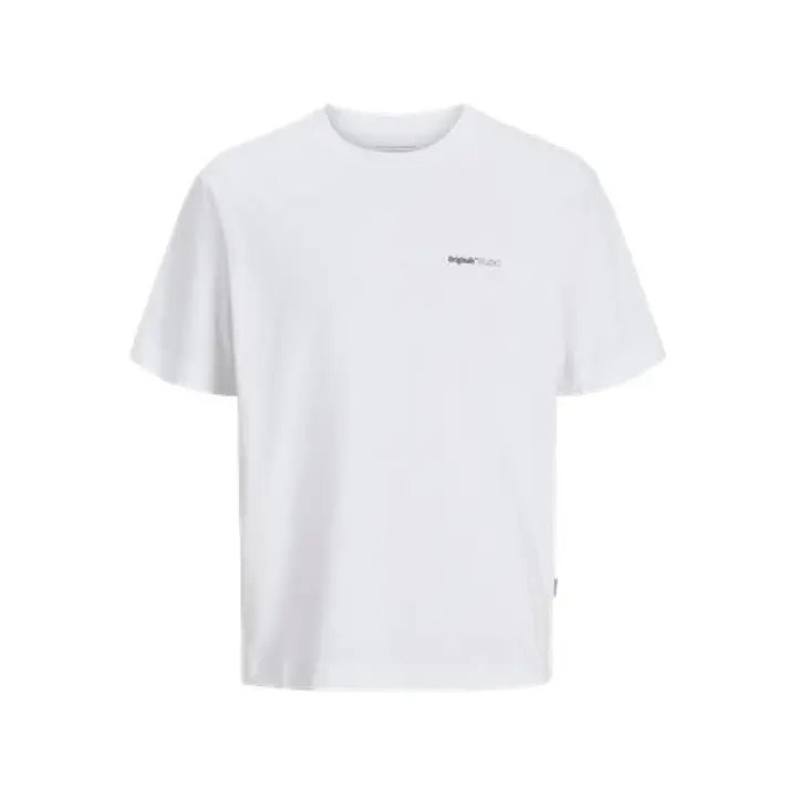 Camiseta JACK & JONES JORVARENNA PAINTED BACK TEE SS CRE NECK 12273646 Blanco Blanco - 1