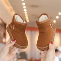 Botas De Nieve Para Niños Y Niñas Marrón Gris Rosa Y Rosa Suaves Y Gruesas Para Invierno Zapatos Planos De Algodón Para Niños - details 29