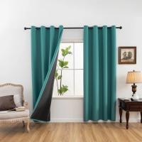 2pcs Cortinas Oscurecedoras Modernas 100% Con Acabado En Capa Para Dormitorio Sala De Estar Comedor Decoración De Hogar - details 13
