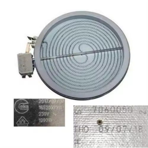 Resistencia Vitro 1652032911 7060050 TEKA TR647 1200w 230V 16,5 cms SWAP / Desmontaje - 1