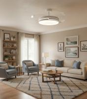 BEL AIR HOME - Ventilador de Techo ROBIN con Luz LED Personalizable y Motor DC Eficiente - details 2