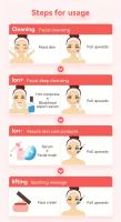Dispositivo Limpiador Facial - Espátula Para Limpieza Facial, Eliminador De Impurezas, 4 Modos De Limpieza, Limpiador De Poros Faciales, Espátula Limpiadora Facial Eléctrica Con Cargador USB, Regalo De Vacaciones Para Mujeres - details 6