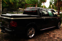 Luz De Freno Nivel Superior LED Para Ford F150 F250 1997-2003 Excursion 2000-2005 Lente Negro Fumado Carga Luz De Freno Rojo Brillante Y Xenón 6000K - details 7