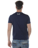 Camiseta Emporio Armani EA7 Algodón Hombre Azul 3ZPT86PJM9Z 1554 - details 1