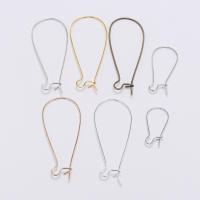 50pcs Gancho De Oreja Dorado Y Bronce Para Joyería DIY Accesorios De Enlaces De Joyería Herrajes De Pulsera De Metal De Aleación De Zinc - details 10