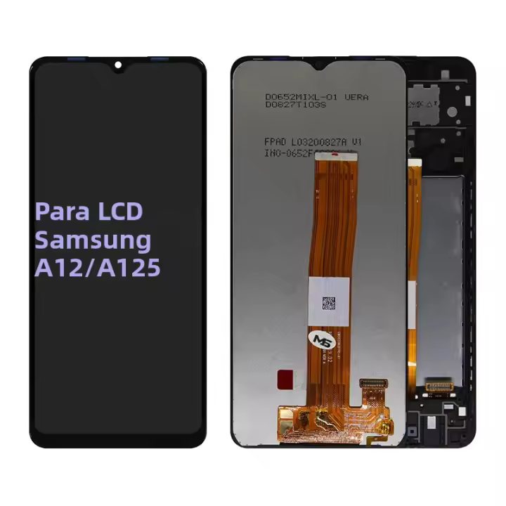 Pantalla LCD Y Digitizador Para Samsung Galaxy A12 A125F SM-A125F Reemplazo De Pantalla Compatible Con SAMSUNG Capacidad Táctil Capacitiva Material IPS - 1