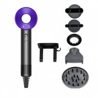 Secador de Pelo Profesional iónico Super Hair Dryer, Diseño Innovador de Ultima generación Sin Aspas, Peso y Tamaño Reducidos, Con  Accesorios, Boquilla Alisadora, Flyaway, Difusor, Boquilla aire suave, Boquilla suave - details 2