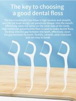 Pack Familiar De 300 PCS Palillos De Dientes Ultrafinos Desechables Con Algodón Floss Portátiles Doble Cabeza Para Higiene Oral Y Uso En Coche - details 2