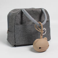 Bolsa Portátil Para Chupete De Bebé Hecha De Silicona Con Almacenamiento Y Accesorios Para Carrito De Compras Estuche De Almacenamiento Para Chupetes - details 6