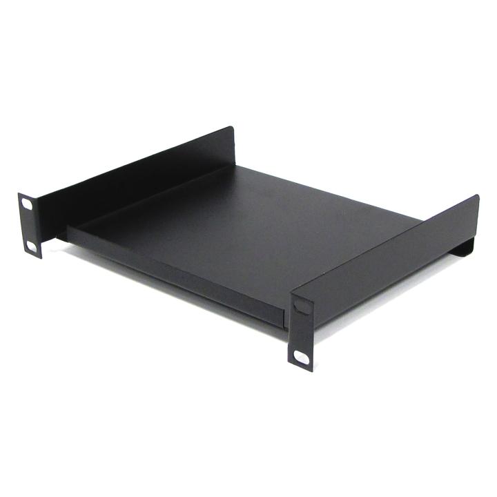 Pare-flux 1U Pour Baie Rack 10" - Acier Noir - TENRack RackMatic - Pour Couvrir Les Emplacements Vides
