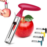 Cortador De Manzanas Y Peras De Acero Inoxidable Premium Herramienta Para Quitar La Semillas Y El Centro De Frutas Y Verduras Para Cocina - details 1