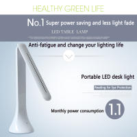 Lámpara De Mesa Portátil LED USB Recargable Plegable Para Lectura Sala De Estar Oficina Computadora Estudio Luz Táctil Para Dormitorio Lado Del Cama - details 13