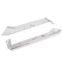 Soporte De Estuche De Silla Drag HD Para Harley Electra Glide Road Glide Road King Street Glide FLHX Tour Glide FLT En Cromo - details 3