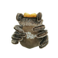 Juguete De Peluche Araña Negro Pequeño Lucas Simulado Cojín De Peluche Para Decoración De Habitación De Anime Juguete Para Niños - details 4