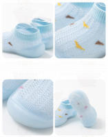 Zapatos De Caminar Para Niños Suela Suave Antideslizante Transpirables De Malla Zapatos Para Bebés Internos Unisex Tamaño Para Edad 1-3 Años - details 8