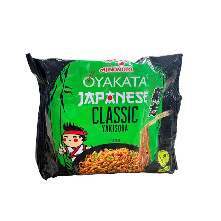 Pack Ramen Ajinomoto Oyakata – Yakisoba, Pollo, Miso y Shoyu | Fideos Instantáneos Japoneses Auténticos