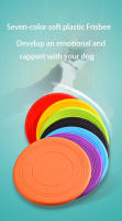 Juguete Interactivo Para Perros Y Gatos De Silicona En 7 Colores Disco Volador Resistente Al Masticar Para Entrenamiento De Mascotas - details 0
