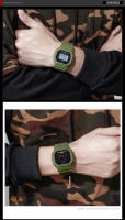 Reloj Digital Para Hombre SKMEI 1628 Estilo Militar Retro Deportivo Impermeable Con Pantalla LED Y Alarmas Resistente Al Choque - details 17