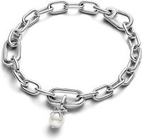 Charm mini Colgante Pandora ME 793687 C01 Perla, Viene con embalaje de Caja de regalo original. - details 1