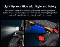 Scooter Eléctrico ENGWE Y600S, Motor de 500W, Batería de 48V 18Ah, Neumáticos de 10 pulgadas, Velocidad Máxima de 25 km/h, Autonomía de 70 km, Freno de Disco Mecánico - details 6