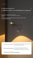 Lámpara De Pared LED Con Sensor De Movimiento Para Cocina Dormitorio Sala De Estar Iluminación Interior Sin Cable USB - details 2