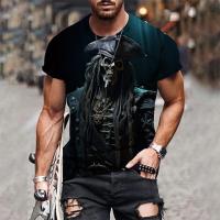 Camiseta Para Hombre Estilo Deportivo Y Casual Camisetas De Verano Con Manga Corta Transpirable Y Ligera Para Gym Y Calle - details 6