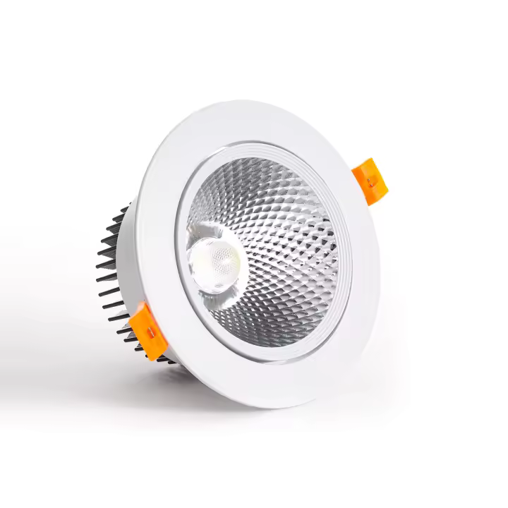 Ledkia Downlight LED 15W Circular Regulable Dim To Warm Corte Ø 110 mm Blanco - 1