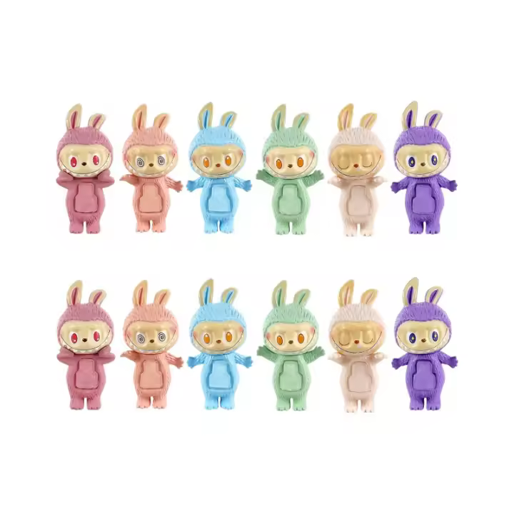 Figura De Acción Labubu Hippers En Caja Sorpresa Colección De Muñecos PVC Juguete Para Niños Edad Recomendada 14+ Años - 1
