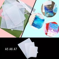 Molde De Silicona Para Cubierta De Cuaderno DIY 3PCS/Aset Compatible Con Tamaños A5 A6 A7 Molde Para Epoxy Resina De Producción - details 7
