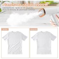 Plancha Vertical Vapor, Plancha Vertical Portátil 1000W 150ML, Vaporizador de Ropa, Vaporizador Adecuado para Todos los Tejidos para, Hogar, Viajes, Hogar y Oficina - details 1