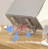 Sanda - Soporte para Computadora Portátil de Metal Plegable y Altura Ajustable - details 4